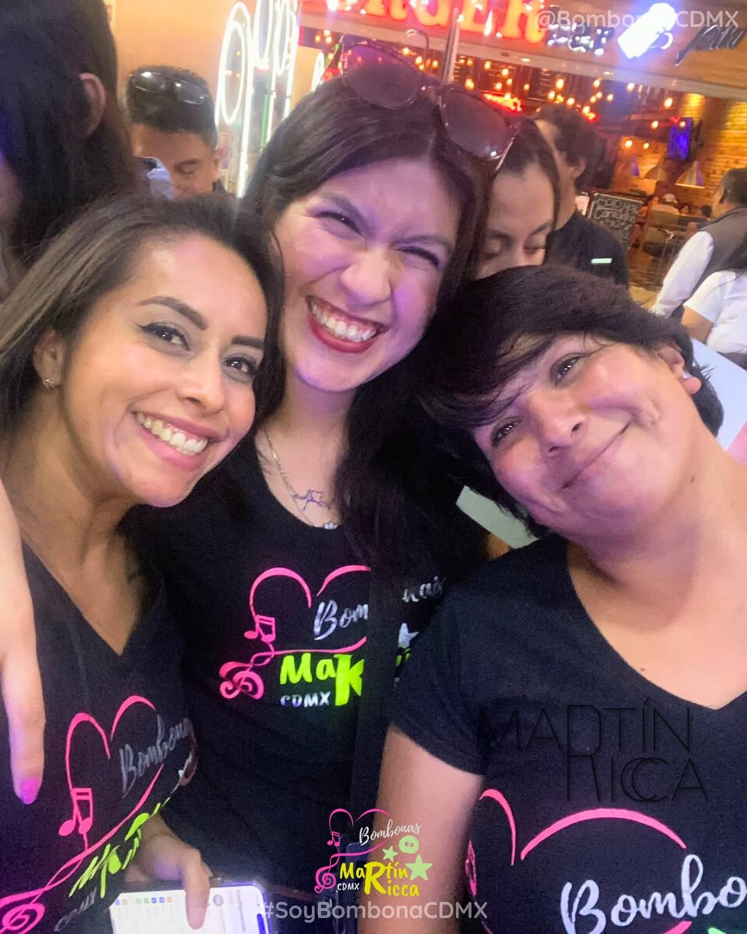 Playera oficial de Bombonas CDMX